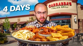 I only ate Carrabba's Italian Grill for 4 DAYS