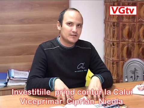 Ciprian Nicola: Ne dorim mai multe investiți la Călui
