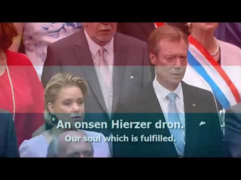 National Anthem of Luxembourg - "Ons Heemecht"