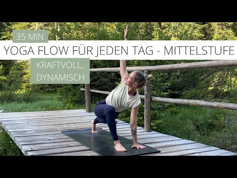 35 Min Yoga Flow für jeden Tag | Ganzkörper Programm | Mittelstufe