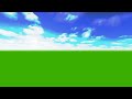 Thunder Clouds Clouds Shining Clouds Glowing Green Screen Copyright Free