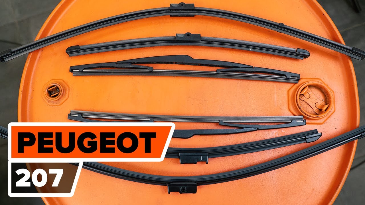 Set Spazzole Tergicristallo Anteriori E Posteriore Per Peugeot 3008 Mk2 (2017-2021) - 28"+16"+12" - Gomma Naturale, Silenziose, Facili Da Montare
