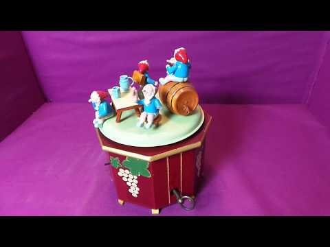 Steinbach uralte Spieluhr Nr. 038 - ein seltenes Sammlerstück aus dem Erzgebirge