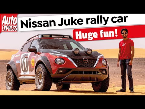 We drove this MAD Nissan Juke hybrid rally car: REVIEW