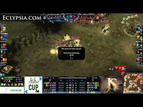 LoL Strategy Cup - KMT Vs IWantCookie - Partie 1