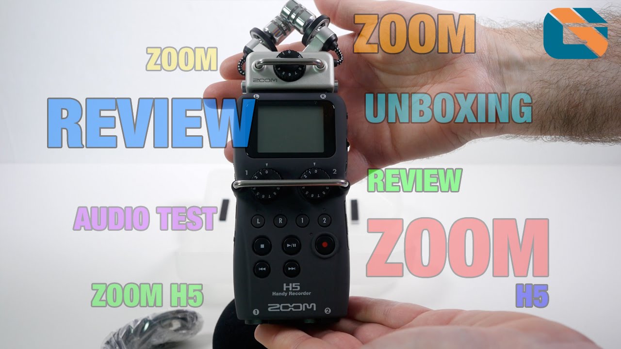 Zoom H5 Audio Recorder Unboxing - Audio Test & Review