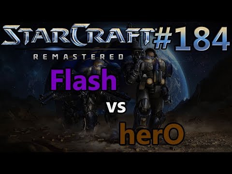 Flash (T) vs herO (Z) - StarCraft: Remastered - Replay-Cast #184 [Deutsch]