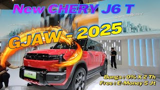 Promo GJAW CHERY. Bunga 0% Tenor 2 Th. Free E-Money 5 Juta. Promo Chery J6 T, TIGGO Cross CSH, 8 & 9