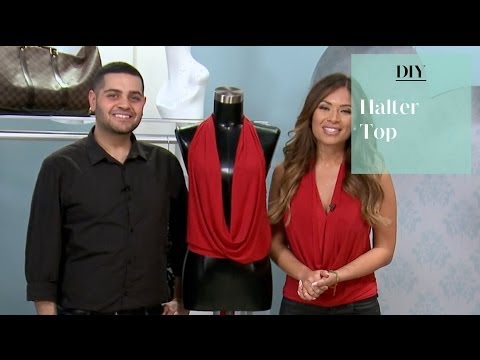 DIY: No Sew Halter Top with Michael Costello