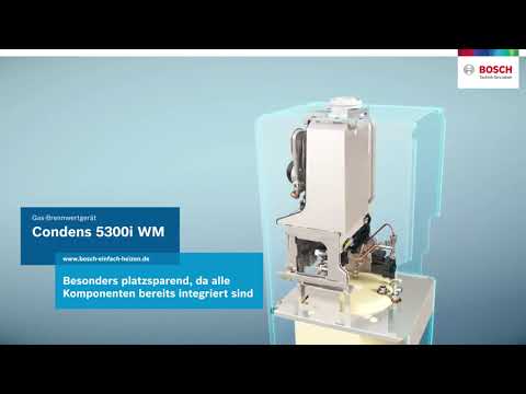 Обзор газового котла Bosch Condens GC5300i WM