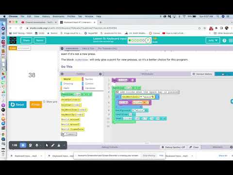 Code org Lesson 15 Level 7a Discoveries Unit 3