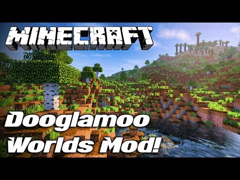 DOOGLAMOO WORLDS beta | Terrain generation / Worldgen for Minecraft 1.12 | Minecraft Mod Showcase