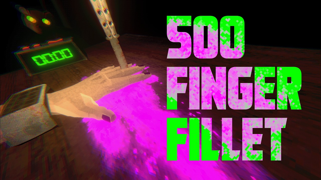 Video de YouTube: 500 Finger Fillet, el roguelite de terror y navajas, estrena demo en Steam