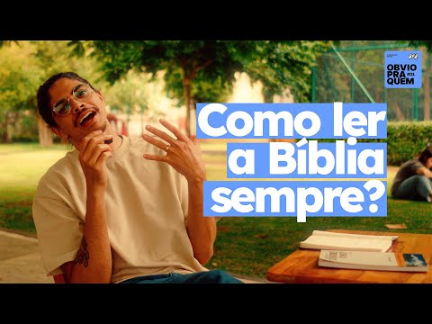 5 passos para se tornar um leitor constante da Bíblia! | ÓBVIO PRA QUEM? #OPQ01