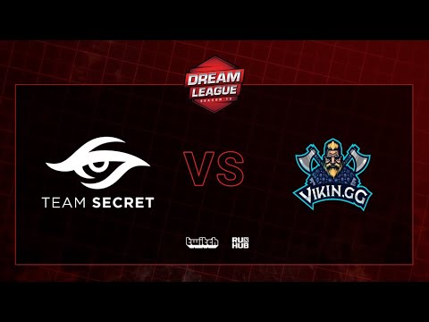 Team Secret vs Vikin.gg, DreamLeague S13 QL, bo2, game 1 [Inmate]