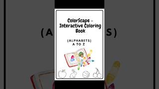 interactive colouring book for kids|digital printable #youtubeshorts #sheetsquad
