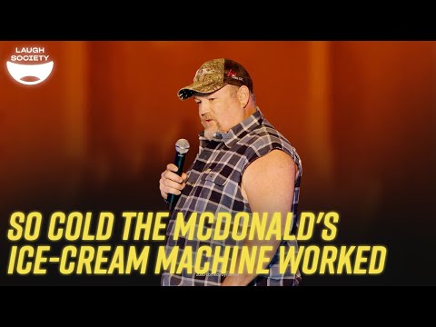 I Can't Handle Cold Weather: Larry The Cable Guy