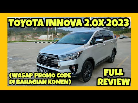 FULL REVIEW TOYOTA INNOVA 2.0X 2023