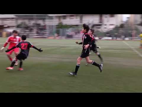 Punizione di Elias,Nettuno Alghero 5-San Paolo SS 3.Campionato Esordienti 2010.