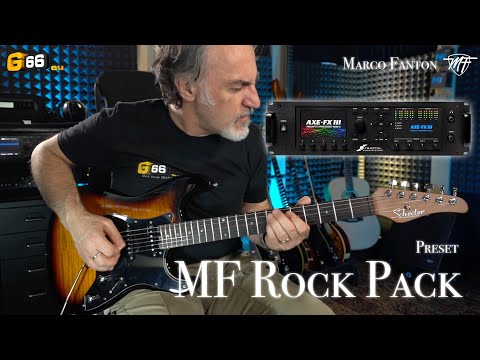 Fractal AXE FX3 (and FM3) -  My new Rock Package "MF Rock Pack"