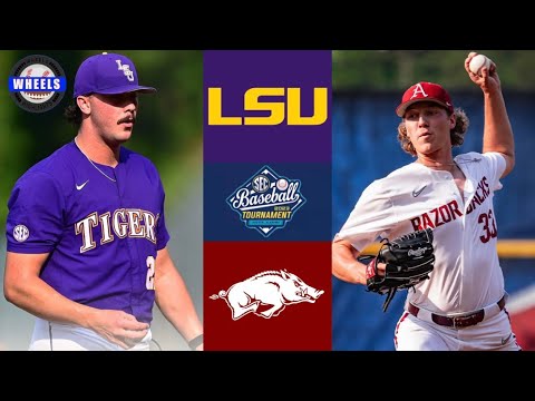 #3 LSU vs #2 Arkansas | SEC Tournament Winners Bracket | 2023 College Baseball Highlights