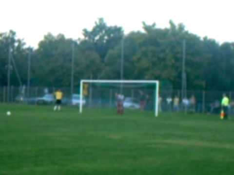 Mecz pucharowy Piliczanka Pilica - Spójnia Osiek (rzuty karne).AVI