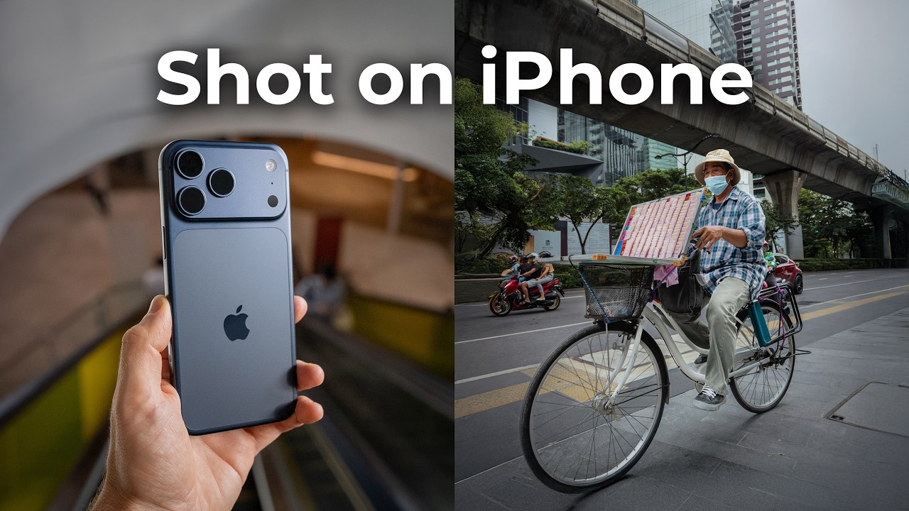 iPhone 17 Pro Max Street Photography in Bangkok