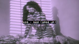 sza - bed (sped up)