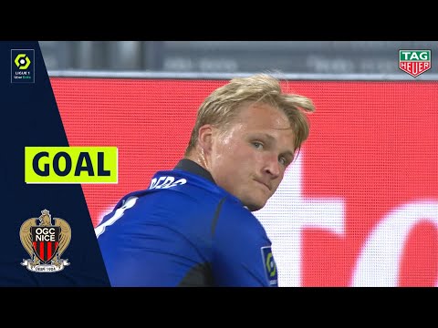 Goal Kasper DOLBERG (27' - OGC NICE) OLYMPIQUE LYONNAIS - OGC NICE (2-3) 20/21