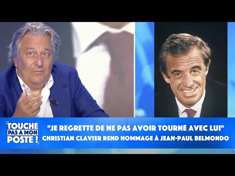 Christian Clavier pays tribute to Jean-Paul Belmondo: "I regret not having worked with him"