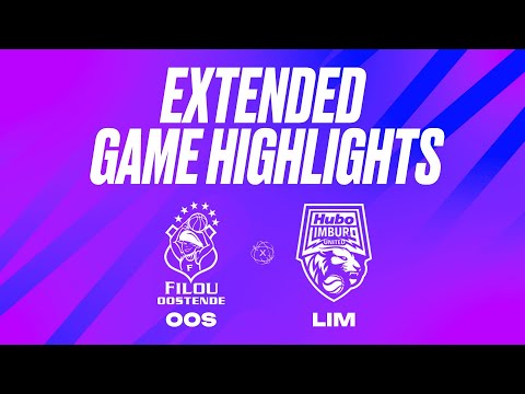Filou Oostende vs. Hubo Limburg United - Game Highlights