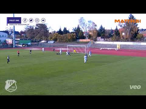 13. Spieltag Oberliga Süd 2022/23 SG Union Sandersdorf - VfB 1921 Krieschow // Endstand 4:1