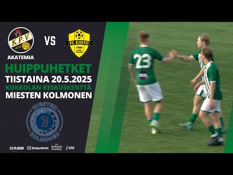 KPV Akatemia - FC Kiisto ti 20.5.2025 | Huippuhetket