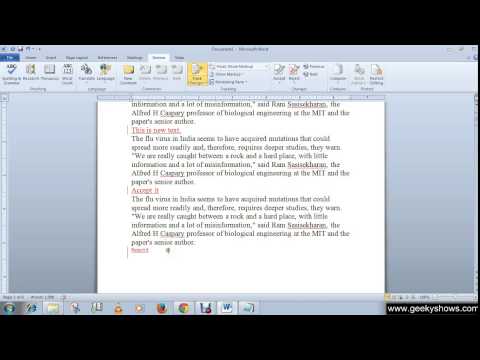 Microsoft Office Word 2010 Minimize and Maximize the Ribbon
