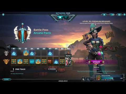 All items in Arcane Pact BattlePass / Paladins 3.5 Vora's Pact Update