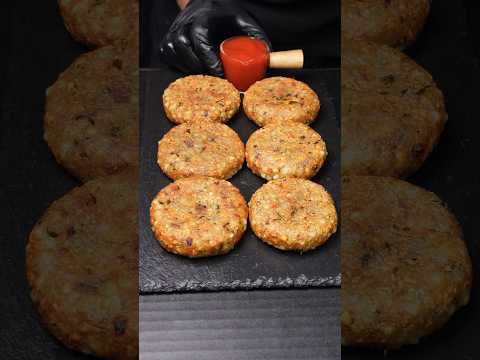 Sabudana Tikki #shorts #asmr