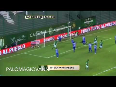 GOLES GIOVANNI SIMEONE - BANFIELD 2016 - @palomagiovanni