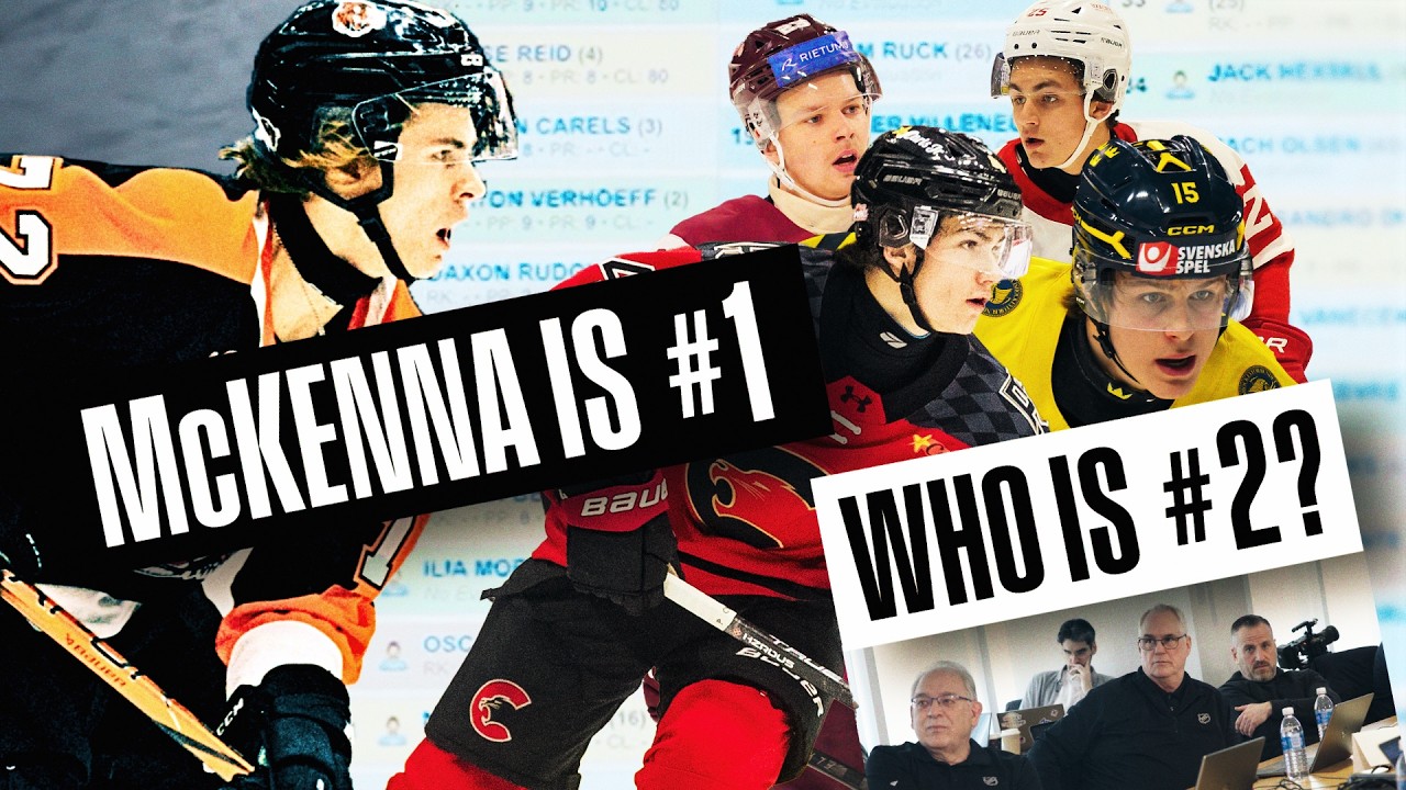 McKenna's No.1 -- Who is No. 2? NHL Central Scouting Final Prospect Rankings