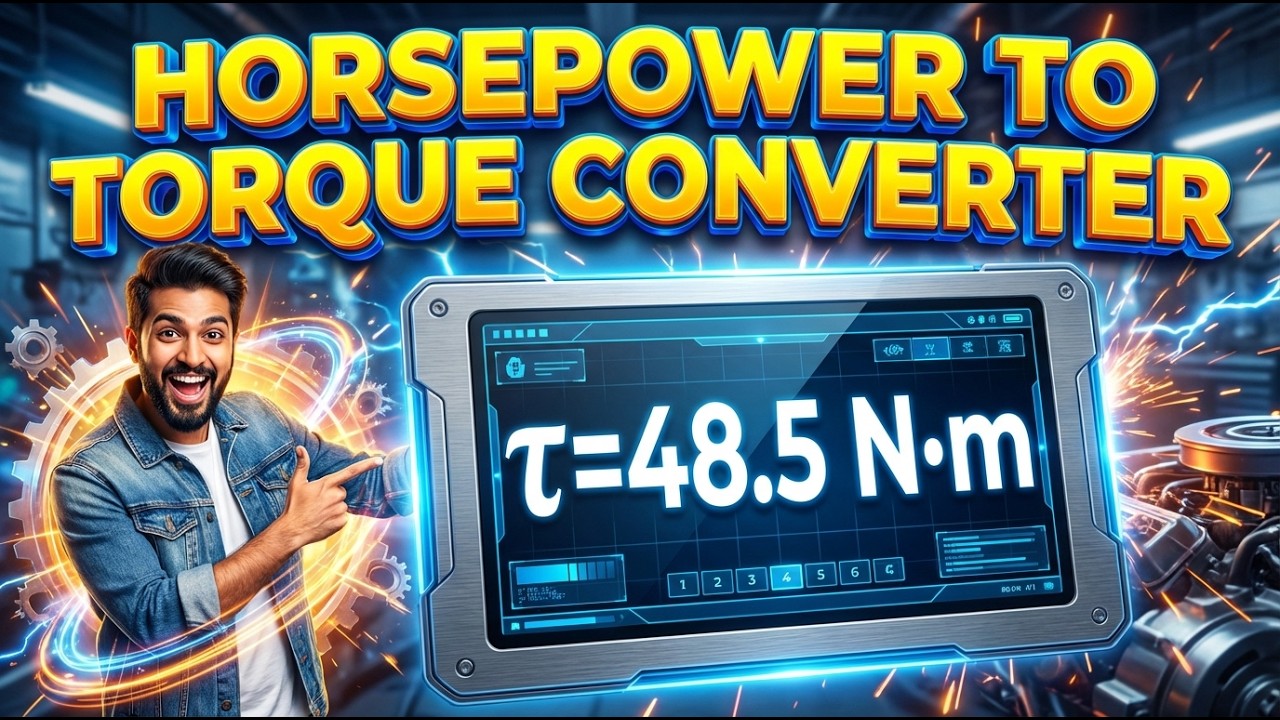 Horsepower to Torque Converter