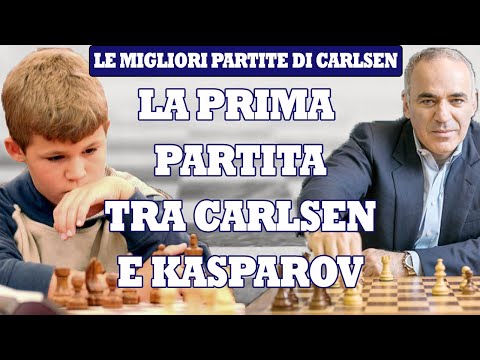 MAGNUS CARLSEN SFIDA KASPAROV PER LA PRIMA VOLTA | GAMBETTO DI DONNA