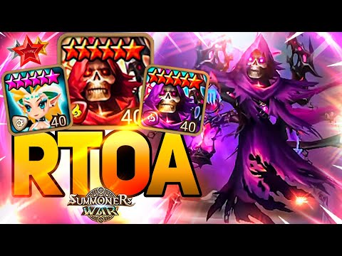 Looks Like ToA. Crazy GRIM REAPERS SHOCK Enemies in Summoners War