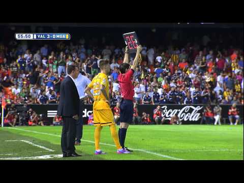 Goal of Piatti (3-0) Valencia CF - Málaga CF  - HD