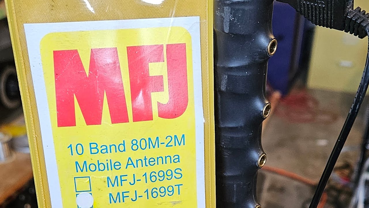 MFJ-1699T 10 band 80m-2m mobile antenna