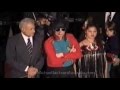 Michael Jackson Arriving In New Zealnd