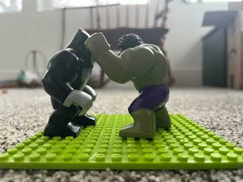 Lego Hulk vs Gorilla Grodd Stop motion Vol.1