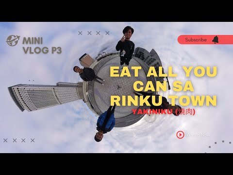 Exploring Rinku Town: Yakiniku Feast in Osaka | Japanese Food Adventure