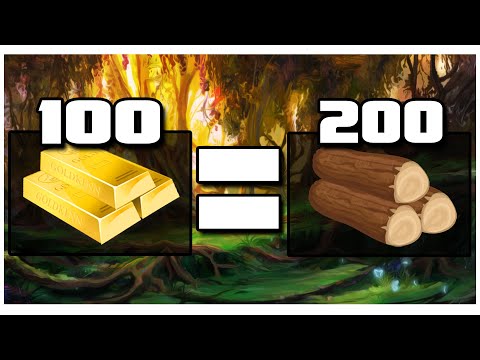 Grubby | WC3 2v2 | 100 Gold = 200 Wood
