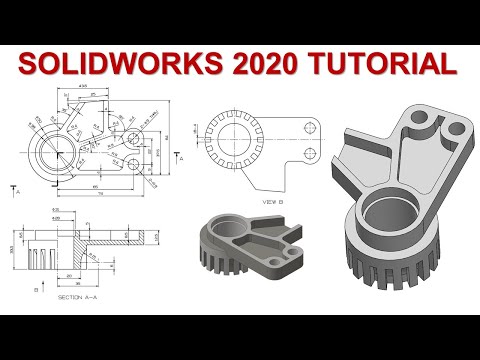Solidworks 2020 Tutorial #49 | 3D Model Basic Beginners