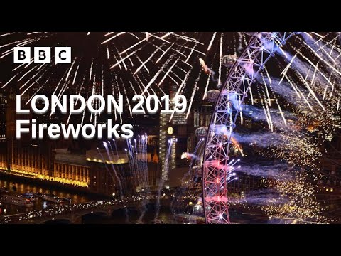BBC London New Year's Fireworks 2019 Full HD