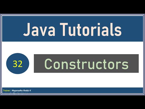Java Tutorials Constructors In Java 32